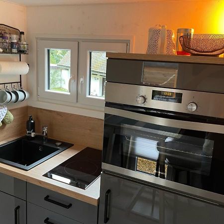 Tiny House Klitzeklein Am Waldrand Von Elpe Villa Olsberg Exteriör bild