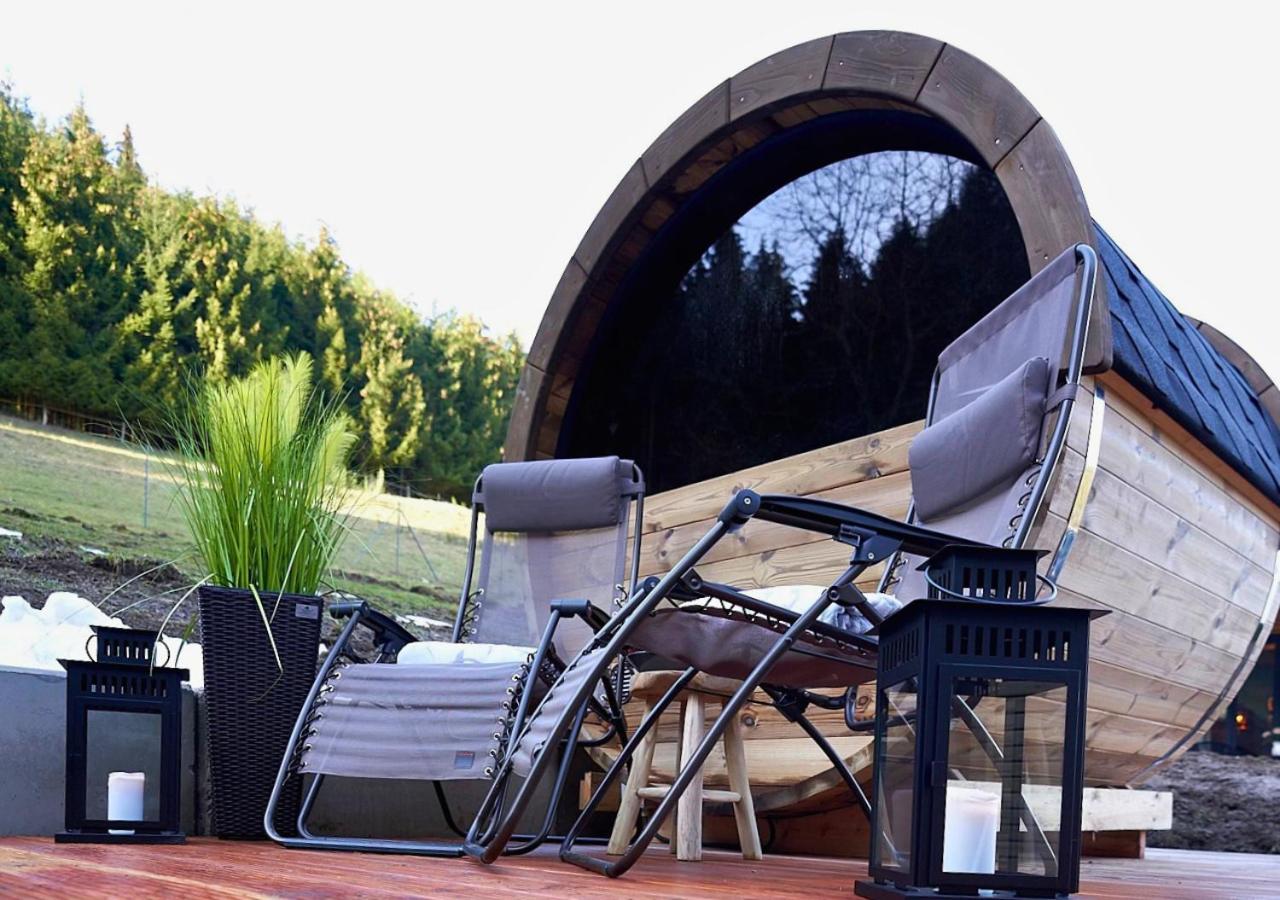 Tiny House Klitzeklein Am Waldrand Von Elpe Villa Olsberg Exteriör bild